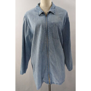 Abercrombie & Fitch Light Blue Jean Jacket